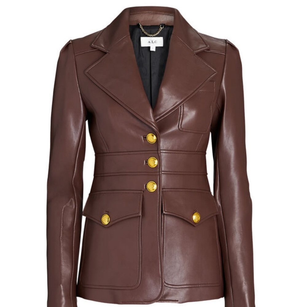 A.L.C. Amelia Vegan Leather Blazer *BRAND NEW/SOLD OUT*